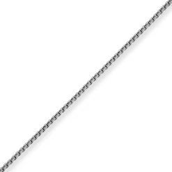 2,7mm Veneziakette rund Kette Collier Halskette aus 925 Silber rhodiniert 90cm