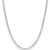 2,7mm Veneziakette rund Silberkette Collier Halskette aus 925 Silber 90cm