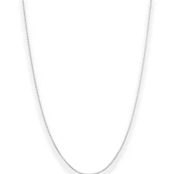 0,8mm Veneziakette Silberkette Collier Halskette aus 925 Silber 42cm