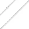 1,8mm Veneziakette Silberkette Collier Halskette aus 925 Silber 50cm