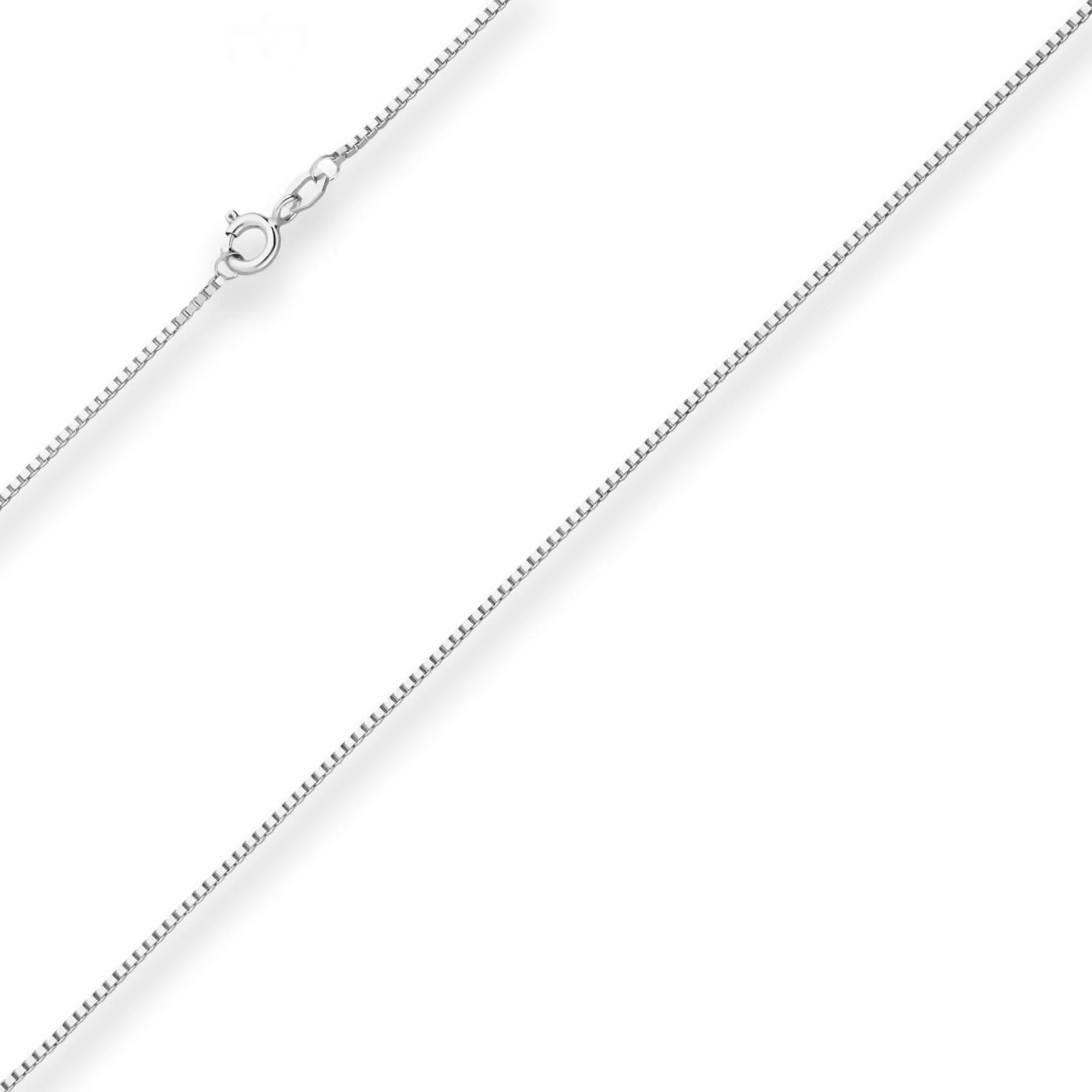 1,2mm Veneziakette Silberkette Collier Halskette aus 925 Silber 80cm