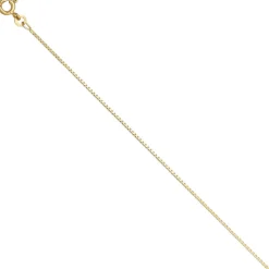 1,0mm Venezianerkette Collier 333 Gelbgold Gold Kette Halskette, 50cm