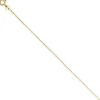 1,0mm Venezianerkette Collier 333 Gelbgold Gold Kette Halskette, 38cm