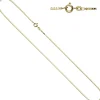 1,0mm Venezianerkette Collier 585 Gelbgold Gold Kette Halskette 50cm