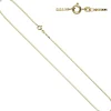 1,0mm Venezianerkette Collier 333 Gelbgold Gold Kette Halskette, 42cm