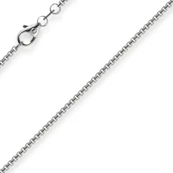 1,5mm Venezianerkette 585 Gold Gelbgold Kette Collier Halskette rund 60cm