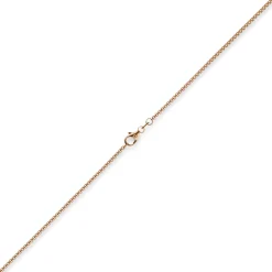 1,5mm Venezianerkette 585 Gold Rotgold Kette Collier Halskette rund 50cm