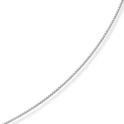 1,5mm Venezianerkette 585 Gold Weißgold Kette Collier Halskette rund 45cm