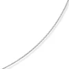 1,5mm Venezianerkette 750 Gold Weißgold Kette Collier Halskette rund 60cm