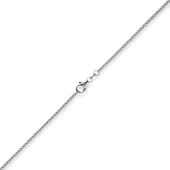 1,5mm Venezianerkette 585 Gold Weißgold Kette Collier Halskette rund 50cm
