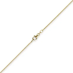 0,9mm Venezianerkette Kette Collier aus 585 Gold Gelbgold, 40cm, Damen