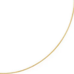 1,1mm Venezianerkette Kette Collier aus 585 Gold Gelbgold, 42cm, Damen