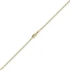 1,1mm Venezianerkette Kette Collier aus 585 Gold Gelbgold, 55cm, Unisex