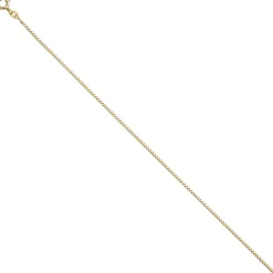 1,3mm Venezianerkette Kette Collier Halskette aus 925 Silber vergoldet 50cm