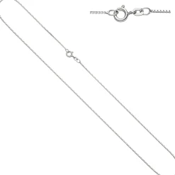 0,9mm Venezianerkette Kette Halskette Collier 333 Gold Weißgold 38cm