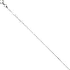 1,2mm Venezianerkette Kette, 333 Weißgold Gold, Goldkette, 45 cm