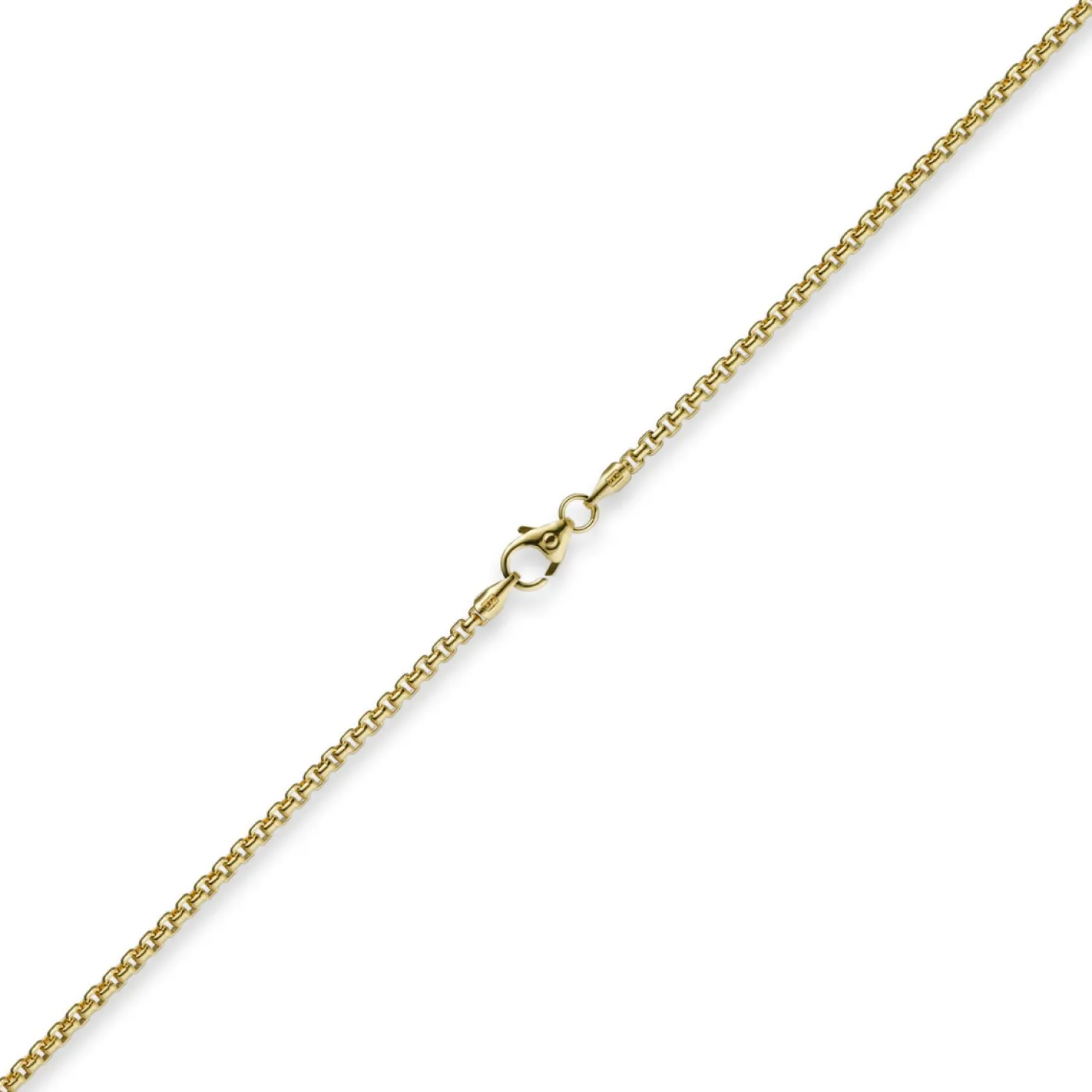 2mm Venezianerkette rund 585 Gold Gelbgold Kette Collier Halskette 60cm