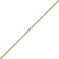 2mm Venezianerkette rund 585 Gold Gelbgold Kette Collier Halskette 45cm
