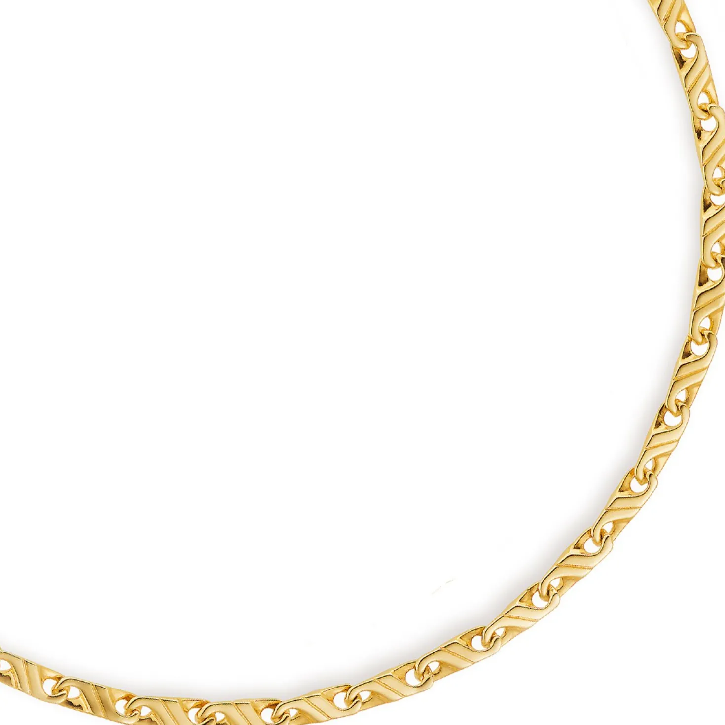 4,5mm Viktoriakette Kette Collier aus 585 Gold Gelbgold, 45cm