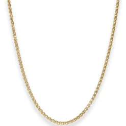 2,5mm Zopfkette Goldkette Collier Halskette aus 333 Gold Gelbgold 50cm