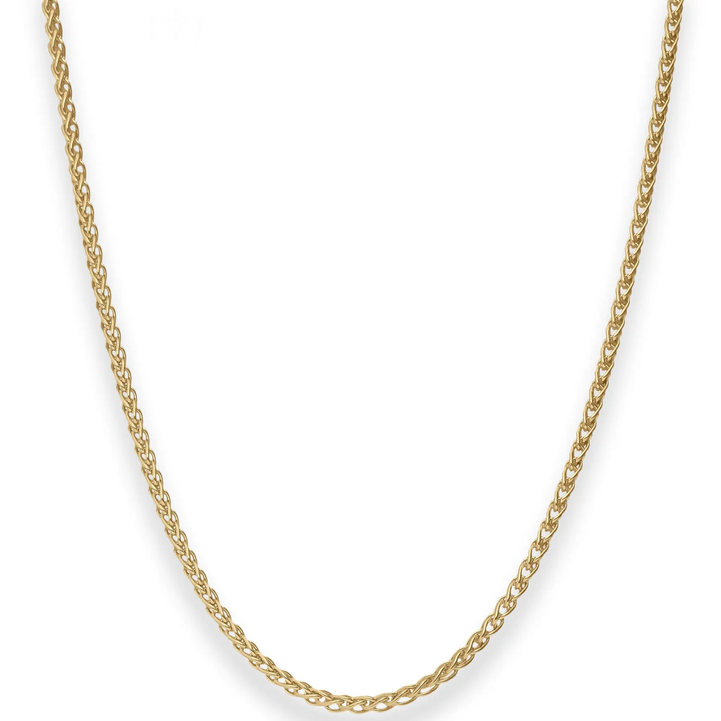 2,5mm Zopfkette Goldkette Collier Halskette aus 333 Gold Gelbgold 50cm