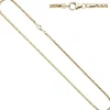 2,6mm Zopfkette Halskette Collier Halsschmuck 585 Gelbgold Gold 45cm