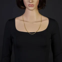 3mm Zopfkette Kette Collier aus 750 Gold Gelbgold Goldkette 60cm Unisex