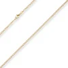 2,1mm Zwillingspanzerkette Collier Halskette aus 585 Gold Gelbgold 60cm
