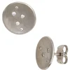Ohrringe Stecker Ohrstecker aus 950 Platin 10 Diamanten 0.09Ct W/SI Brillanten