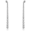 Ohrschmuck Ohrhänger aus 750 Weißgold 36 Diamanten 2,4ct W-SI 63x4,1mm