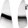 Ohrstecker aus 925 Silber 30,5x13,6mm glänzend schlicht Ohrschmuck Ohrringe