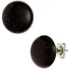 Ohrstecker Blaufluss 10mm 925 Silber dunkelblau Ohrringe Ohrschmuck