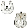 Ohrstecker Hufeisen für Kinder, Stecker Ohrschmuck, 925 Echt Silber