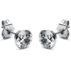 Ohrstecker Ohrringe aus 950 Platin mit 2 Diamanten Brillanten 2,00 Ct. Zarge