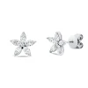 Ohrstecker 750 Weißgold 10 Diamanten Navette-Schliff 0,79ct TW-VSI/SI 9,5x9,8mm