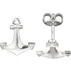 Paar Ohrstecker Anker Schiffsanker aus 925 Silber, Kinder Ohrringe Ohrschmuck