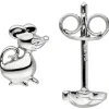 Paar Ohrstecker Maus Mäuse aus 925 Silber Ohrringe Ohrschmuck für Kinder