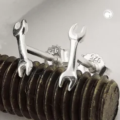 Paar Ohrstecker Stecker Ohrschmuck, Schraubenschlüssel, 925 Silber, Kinder