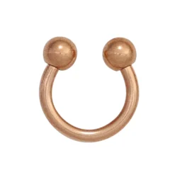 Piercing 8,5mm aus Edelstahl rotvergoldet Edelstahlpiercing