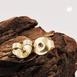 Pousetten Goldschließe Gegenstecker Ersatz-Verschluss Schließe 375 Gold Gelbgold