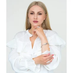 Ring aus 925 Silber, Designerring, Silberring für Damen