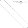 Rundankerkette 2mm Kette Weitankerkette 585 Gold Weißgold Halsschmuck, 50cm