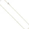 Schmuck-Set aus 333 Gold Gelbgold Granat-Herzen Ohrstecker Anhänger Kette 45cm