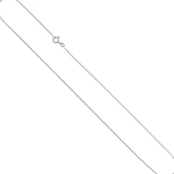 Schmuck-Set Stern 333 Gold Weißgold mit Zirkonia Ohrstecker Anhänger Kette 42cm