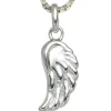Silberanhänger Schmuck Anhänger 7,8x17,9mm Flügel aus 925 Silber Damen