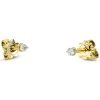 Solitaire Ohrstecker aus 750 Gelbgold 2 Brillanten 0,06ct TW-SI 2,2x2,2mm
