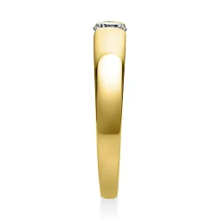 Solitär Ring Damenring aus 585 Gold Gelbgold mit Diamant Brillant 0,25 Ct.