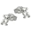 Stecker Ohrstecker Ohrschmuck, Katze Kätzchen, 925 Silber, für Kinder