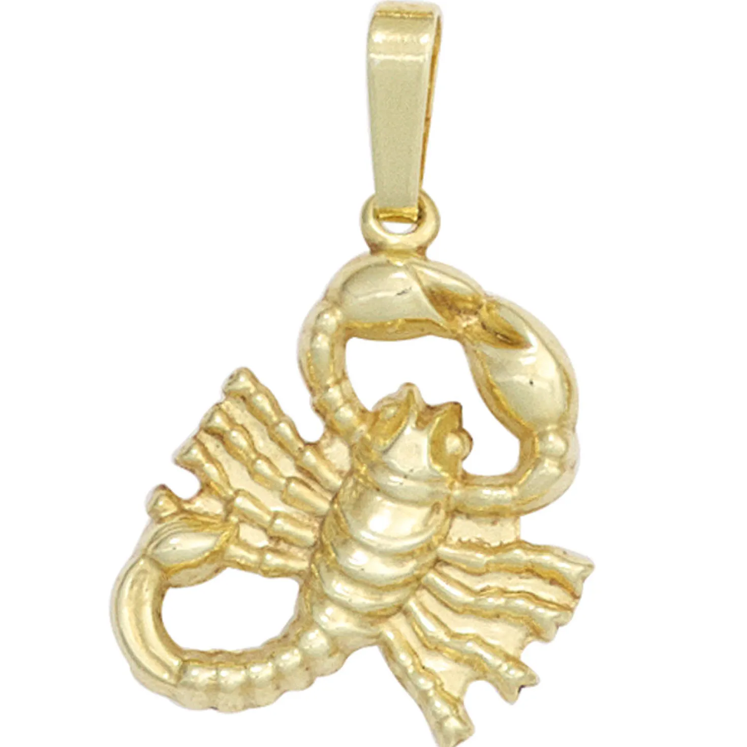 Sternzeichen Anhänger 12,8x16,9mm Skorpion 333 Gold Gelbgold Einhänger Damen