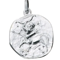 Sternzeichen Schütze - Anhänger 19,3x22,5mm aus 925 Echt Silber Halsschmuck